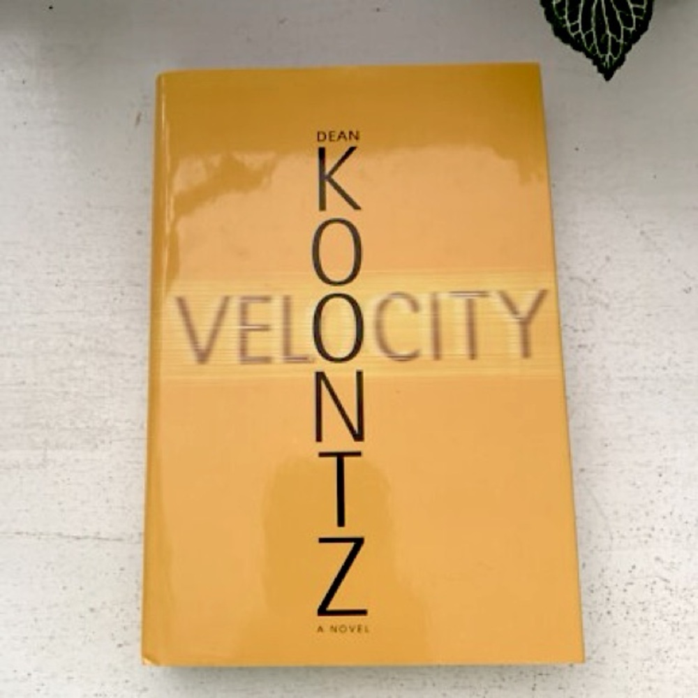 3/$15 Velocity by Dean Koontz Hardcover Edition Book NY Times Bestseller